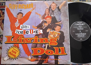 Cliff Richard And The Young Ones Featuring Hank Marvin – Living Doll 1986 (UK) EX