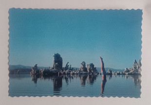 Post card Pink Floyd Wish you were here (1975, CBS/Sony SOPO100, Japan)