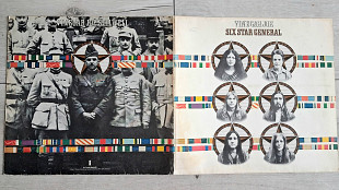 VINEGAR JOE SIX STAR GENERAL ( PINK RIM ISLAND 87 353 IT A1/B1 ) G/F 1973 GER