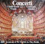 V/G- V/G vinyl, Corelli-Torelli Vivaldi , Geminiani Handel CONCERTI -