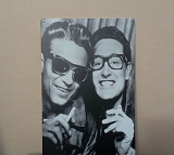 Табличка (настенная) для декора Waylon Jennings & Buddy Holly