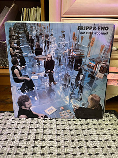 Brian Eno & Fripp – (No Pussyfooting) (1-й альбом), 1977, Polydor – 2343 095, оригинал - England (