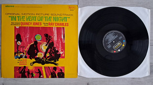 OST IN THE HEAT OF THE NIGHT QUINCY JONES / RAY CHARLES ( UA 669 158 A/B ) 1968. GERMANY