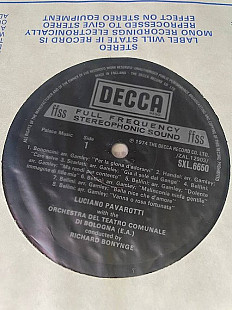 Luciano Pavarotti – Pavarotti In Concert, 1974, Decca – SXL.6650, England (ЕХ+, NM/техконверт, вставк