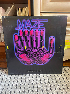 Maze Featuring Frankie Beverly – Live In Los Angeles, Двойной альбом с разворотом, 1986, SWBB 12479,