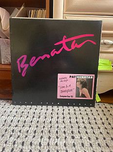 Benatar – Live From Earth (концертный альбом), 1983, 205 771, Germany (ЕХ, ЕХ+/NM-, вставка) - 300 (H