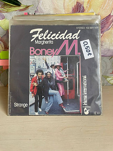 МИНЬОН - Boney M. – Felicidad (Margherita), 1980, Hansa – 102 681, оригинал - Germany (ЕХ+/ЕХ+) - 20