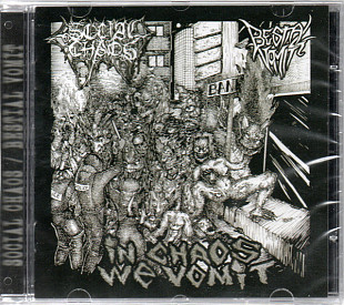 Social Chaos / Bestial Vomit - In Chaos We Vomit (CD, 2022)