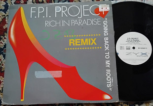 F.P.I. Project* – Rich In Paradise "Going Back To My Roots" (Remix) 1990 (Germany)