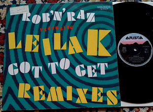 Rob 'N' Raz Featuring Leila K – Got To Get (Remixes) 1989 (Europe) VG