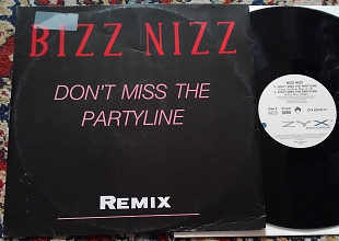 Bizz Nizz – Don't Miss The Partyline (Remix) 1990 (Germany) EX+