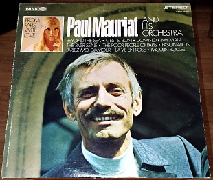 Paul Mauriat and his orchestra - From Paris with love (конверт)