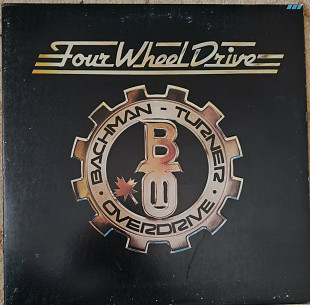 Bachman-Turner Overdrive ‎– Four Wheel Drive-Тиснена обкладинка.
