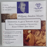 CD Wolfganf Amadeus Mozart "Sinfonia n.40 e Sonata K331", Italy, 1996 год