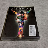Michael jackson - this is it. новый двойной японский dvd