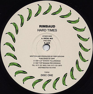 Rimbaud Featuring Sabrina Johnston – Hard Times (Disc One)