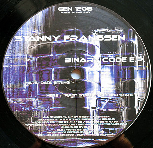 Stanny Franssen – Binary Code E.P.