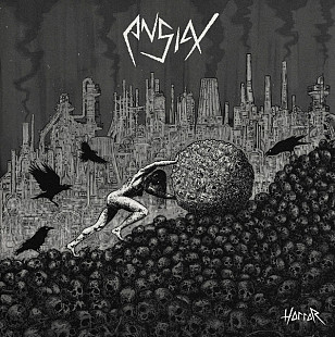 Ansiax / Bakounine - Horror / Fed Up (LP, grey, 2024) (M/NM)