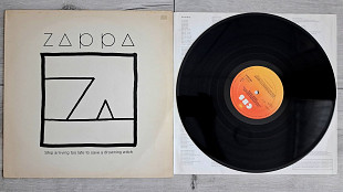 FRANK ZAPPA SHIP ARRIVING TOO LATE TO SAVE A DROWNING WITCH ( CBS 85804 A1/B1 ) 1982 HOLL