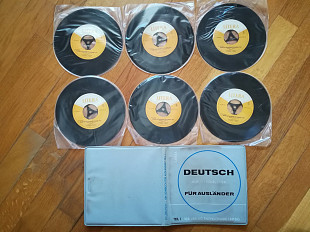 Deutsch fur Auslander-Teil 1 (6 платівок)-Ex., 7"-Німеччина
