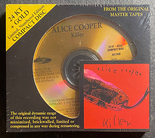 Alice Cooper – Killer – 24K+ GOLD CD AUDIO FIDELITY