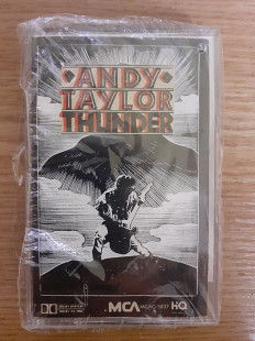 Аудиокассета фирменная Andy Taylor ‎– Thunder (Новая)