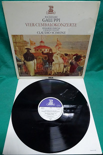 Baldassare Galuppi - Edoardo Farina, I Solisti Veneti, Claudio Scimone – Vier Cembalokonzerte