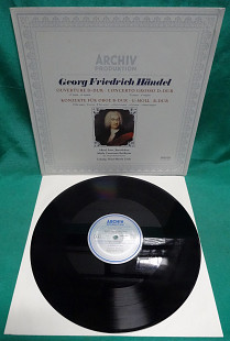 Georg Friedrich Händel / Alfred Sous, Schola Cantorum Basiliensis, Hans-Martin Linde – Ouverture D-d