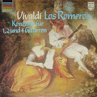 Vivaldi - Los Romeros – Konzerte Für 1, 2 Und 4 Gitarren NM-