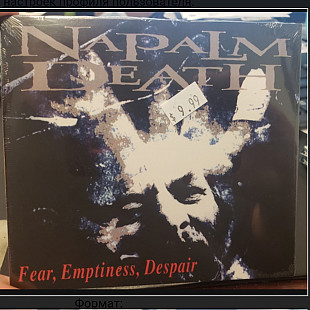 CD Napalm Death - Fear, Emptiness, Despair
