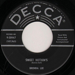 Brenda Lee ‎– Sweet Nothin's