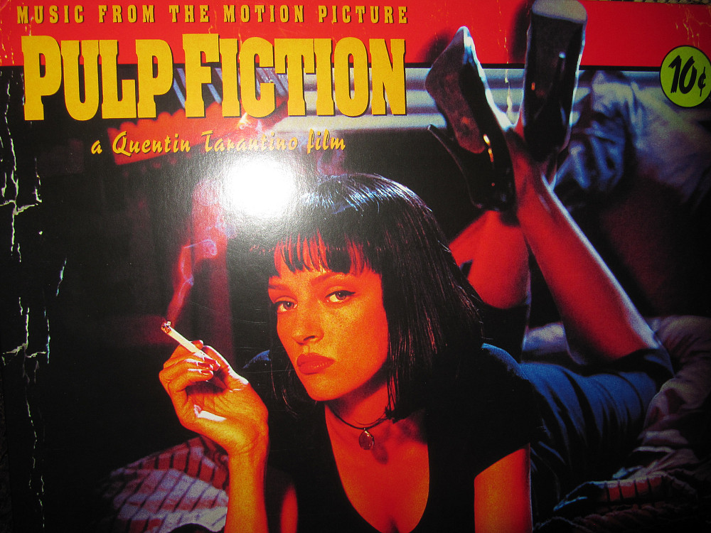 Криминальное чтиво музыка. Pulp Fiction - OST Криминальное чтиво. Пластинка Pulp Fiction. Пластинка Тарантино виниловая.