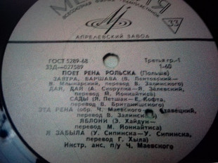Поет Рена Рольска.завтра Варшава гост68