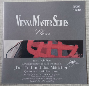 CD Franz Schubert "Streichquartett № 14 "Der Tod und das Madchen", № 12", Germany, 1988 год