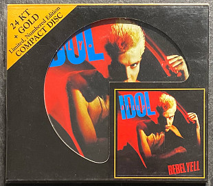 Billy Idol ‎– Rebel Yell – 24K+ GOLD CD AUDIO FIDELITY