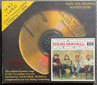 John Mayall with Eric Clapton – Blues Breakers – 24K+ GOLD CD AUDIO FIDELITY
