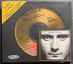 Phil Collins – Face Value – 24K+ GOLD CD AUDIO FIDELITY