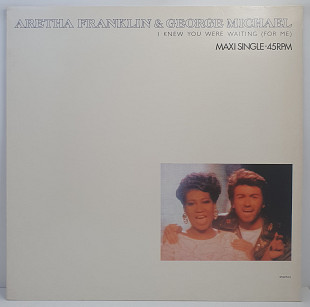 Aretha Franklin & George Michael – I Knew You Were Waiting (For Me) MS 12" 45RPM (Прайс 49202)
