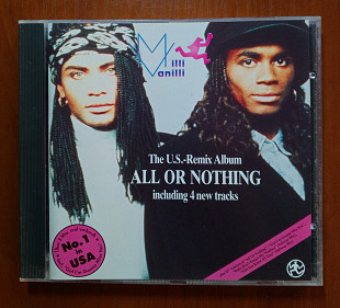 Milli Vanilli – All Or Nothing - The U.S. Remix Album