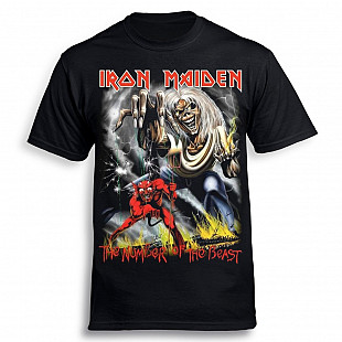 Футболка Iron Maiden - The Number of the Beast