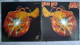 URIAH HEEP RETURN TO FANTASY ( BRONZE ILPS 9335 A/B ) G/F nb 1975 SWED