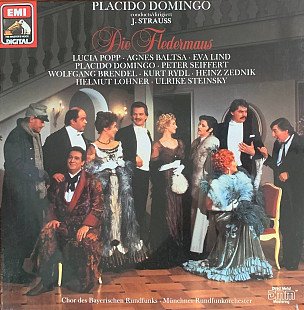 Placido Domingo conducts/dirigiert J. Strauss – «Die Fledermaus» 2LP, Бокс-сет