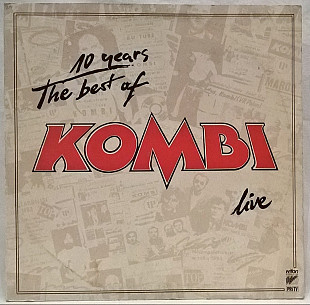 Kombi - 10 Years. The Best Of Kombi Live - 1979-85. (LP). 12. Vinyl. Пластинка. Poland.