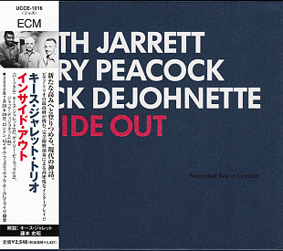 Keith Jarrett / Gary Peacock / Jack DeJohnette – Inside Out NM Japan