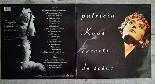 PATRICIA KAAS CARNETS DE SCENE 2 LP ( COLUMBIA 469180 A1/B1/C1/D1 ) G/F 1991 HOLL