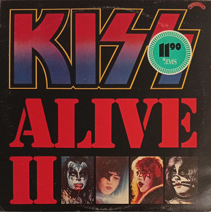 Kiss - Alive II (2LP, Dark - Red vinyl, UK)
