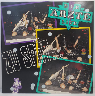 Die Arzte – Zu Spat (Hit Summer Mix '88) MS 12" 45 RPM (Прайс 49174)