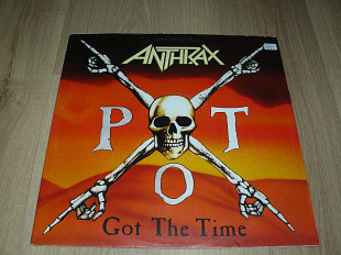 Anthrax – Got The Time (1990, UK, 12` single, poster bag)