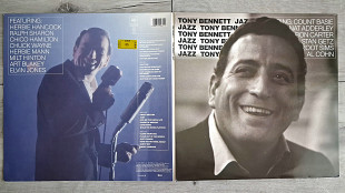 TONY BENNET with COUNT BASIE, RON CARTER, STAN GETZ, ZOOT SIMS JAZZ TONY BENNET 2LP ( CBS 450465 1 A