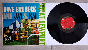 DAVE BRUBECK AND JAY & KAI AT NEWPORT ( 6 EYES COLUMBIA CL 932 ) 1956 US